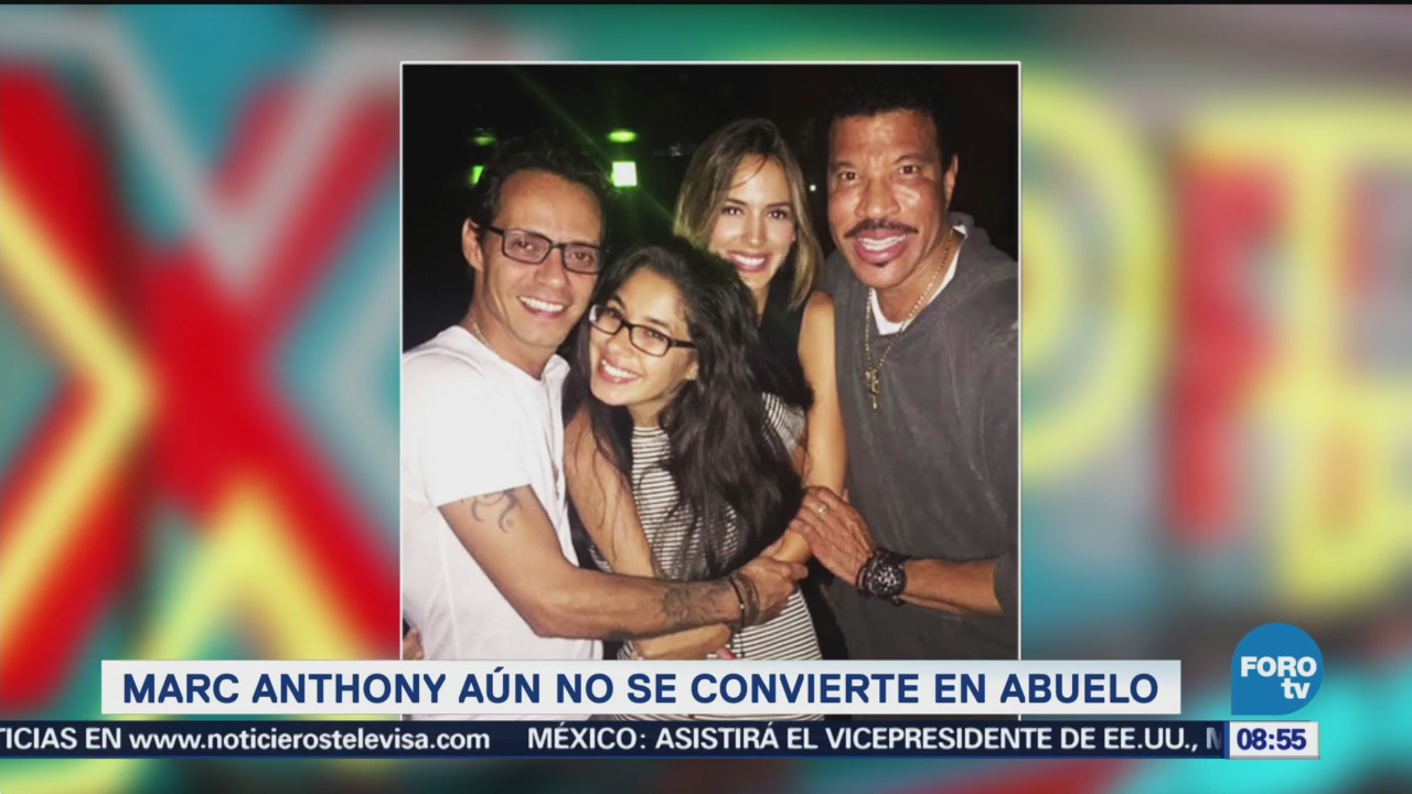 Marc Anthony aún no es abuelo