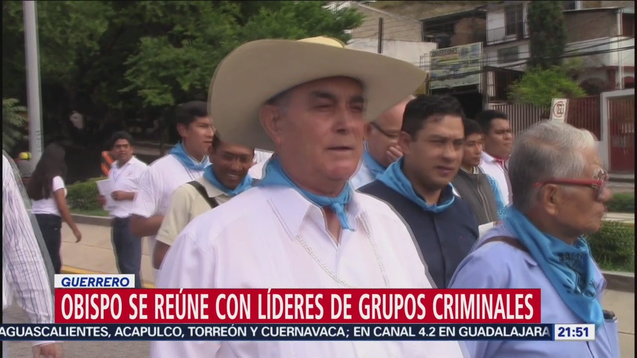 Obispo De Chilpancingo Reúne Líderes De Grupos Criminales Chilpancingo-Chilapa, Salvador Rangel Mendoza