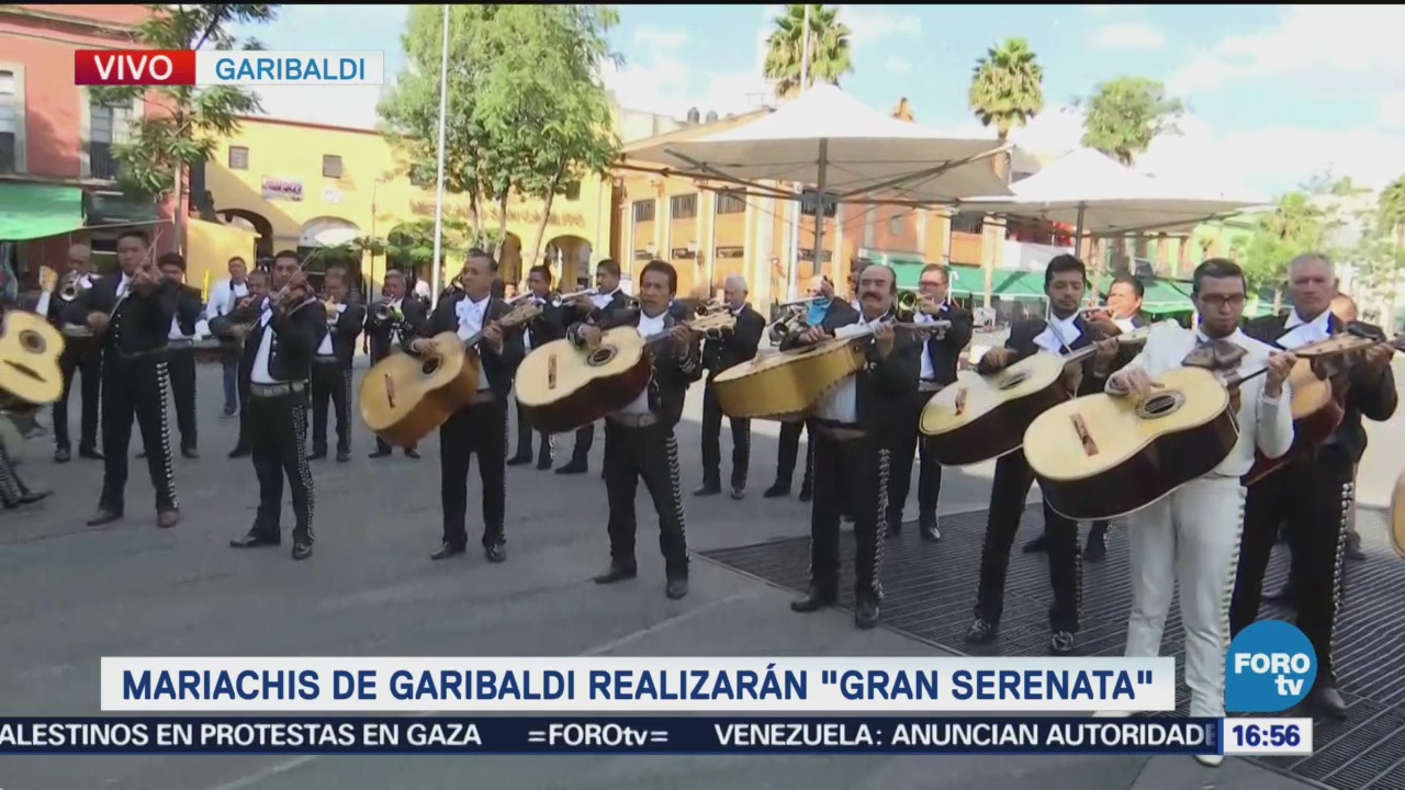 Mariachis preparan gran serenata en Garibaldi
