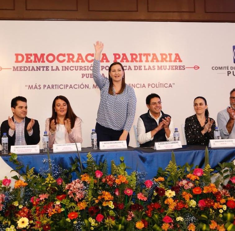 Seré la primera mujer en gobernar Puebla, dice Martha Erika Alonso