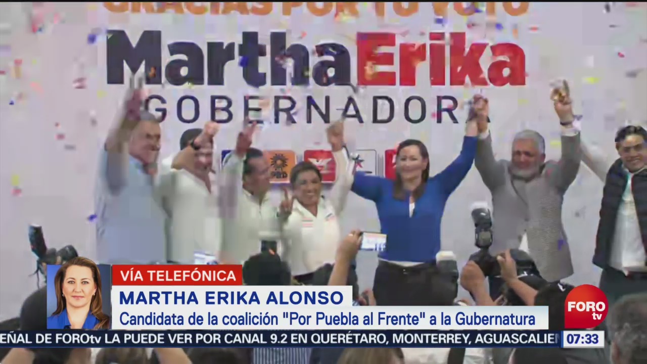 Martha Erika Alonso Seré la primera gobernadora de Puebla