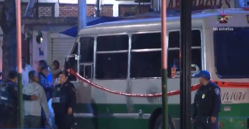 Matan a chofer de microbús durante asalto en Iztapalapa