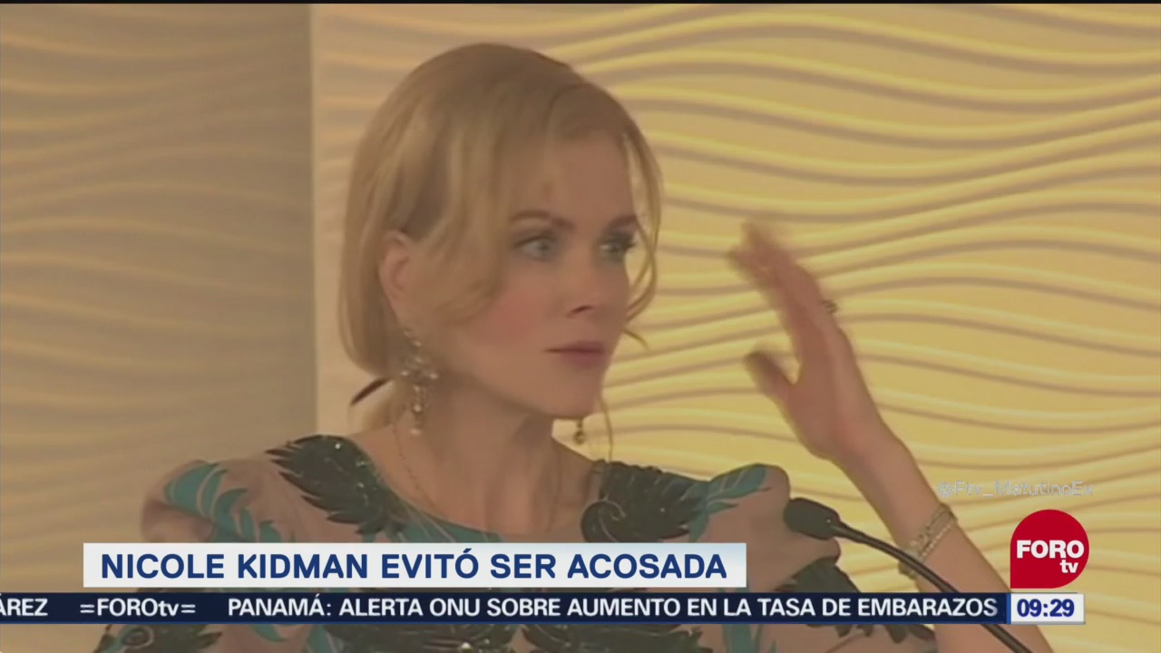 Nicole Kidman evitó ser acosada en Hollywood