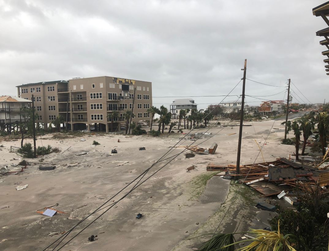 Mexico Beach devastado por huracán Michael