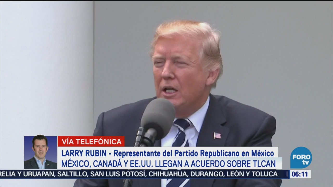 México, Canadá y EU llegan a acuerdo sobre TLCAN