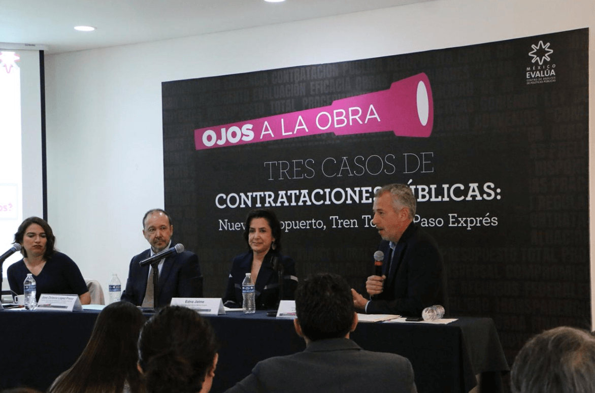 ‘México Evalúa’ analiza contratos de Tren México Toluca, NAIM y Paso Exprés