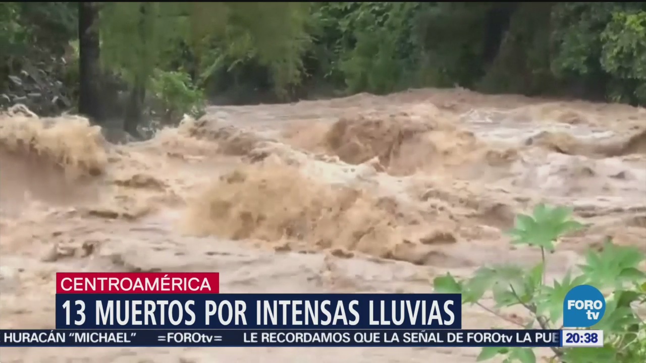 Reportan 13 Muertos Lluvias Causadas Michael Centroamérica