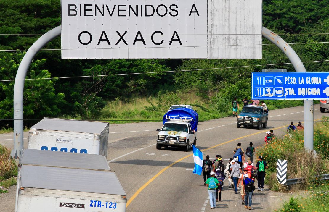 Caravana Migrante avanza por México hacia EU (Notimex/Archivo)