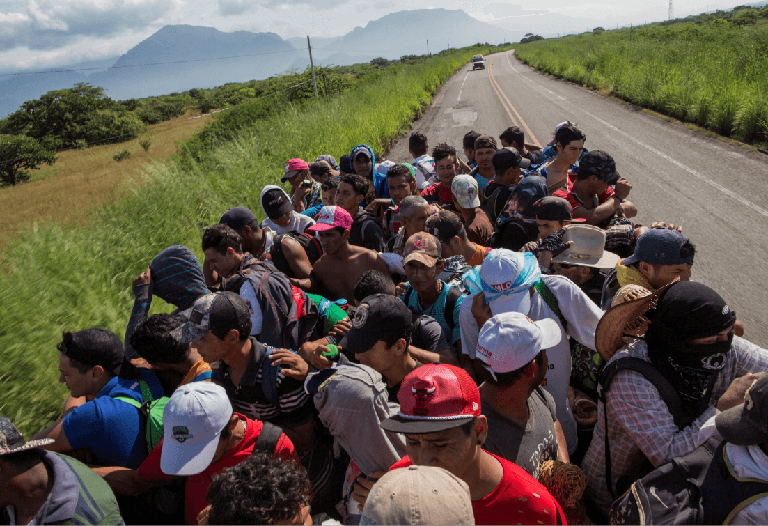 Acusan a caravana migrante de portar enfermedades como viruela y lepra