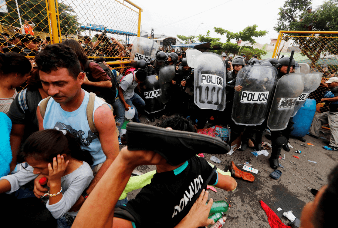 Fuerzas Armadas les ‘están esperando’, dice Trump a caravana migrante