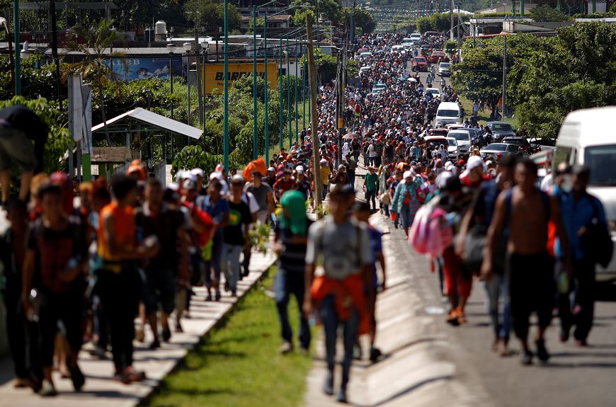 Gobierno federal y Chiapas atienden a migrantes centroamericanos