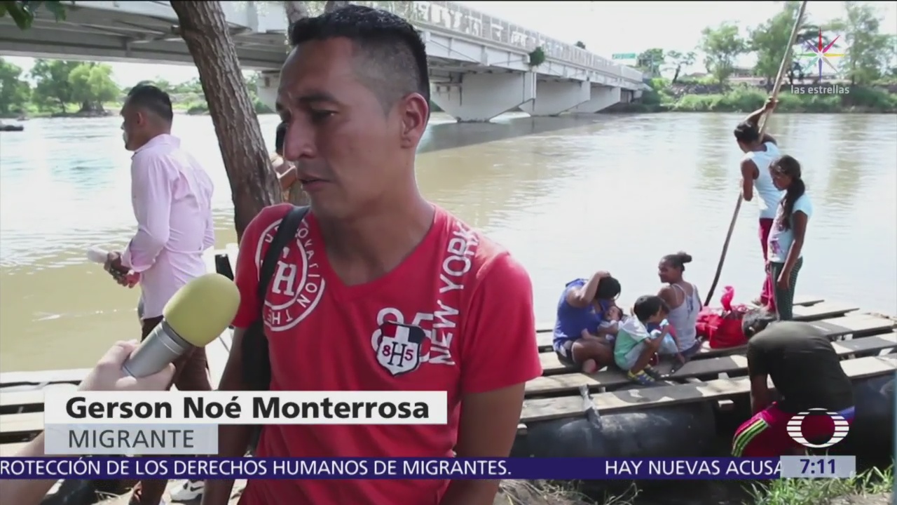 Migrantes llegan a México, su mayor temor es regresar a su país