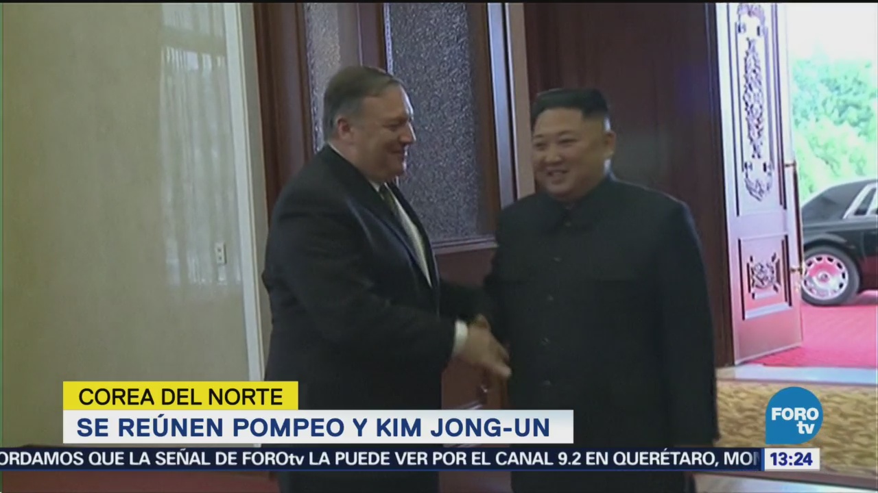 Mike Pompeo Reúne Kim Jong Un