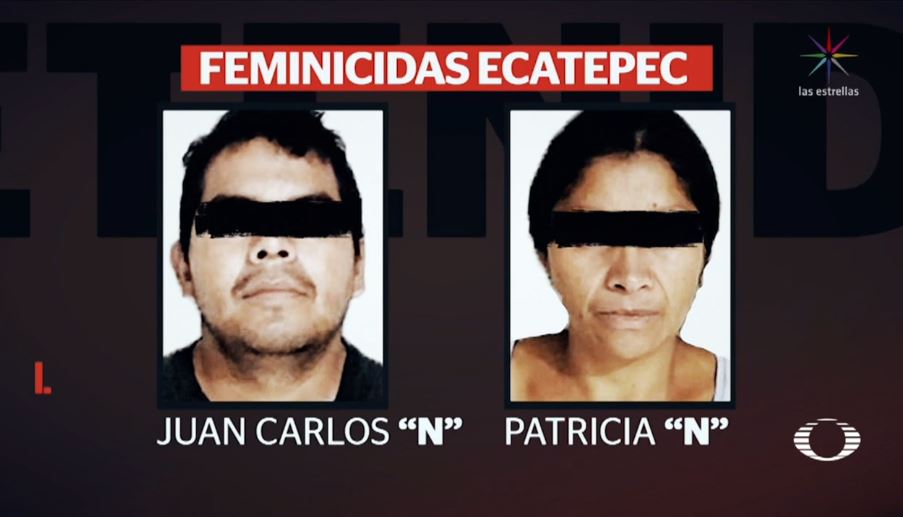 Pareja de feminicida de Ecatepec realiza sus primeras declaraciones