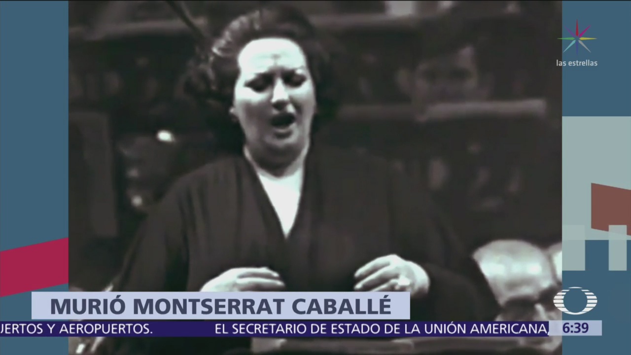 Muere Montserrat Caballé, una de las mejores sopranos