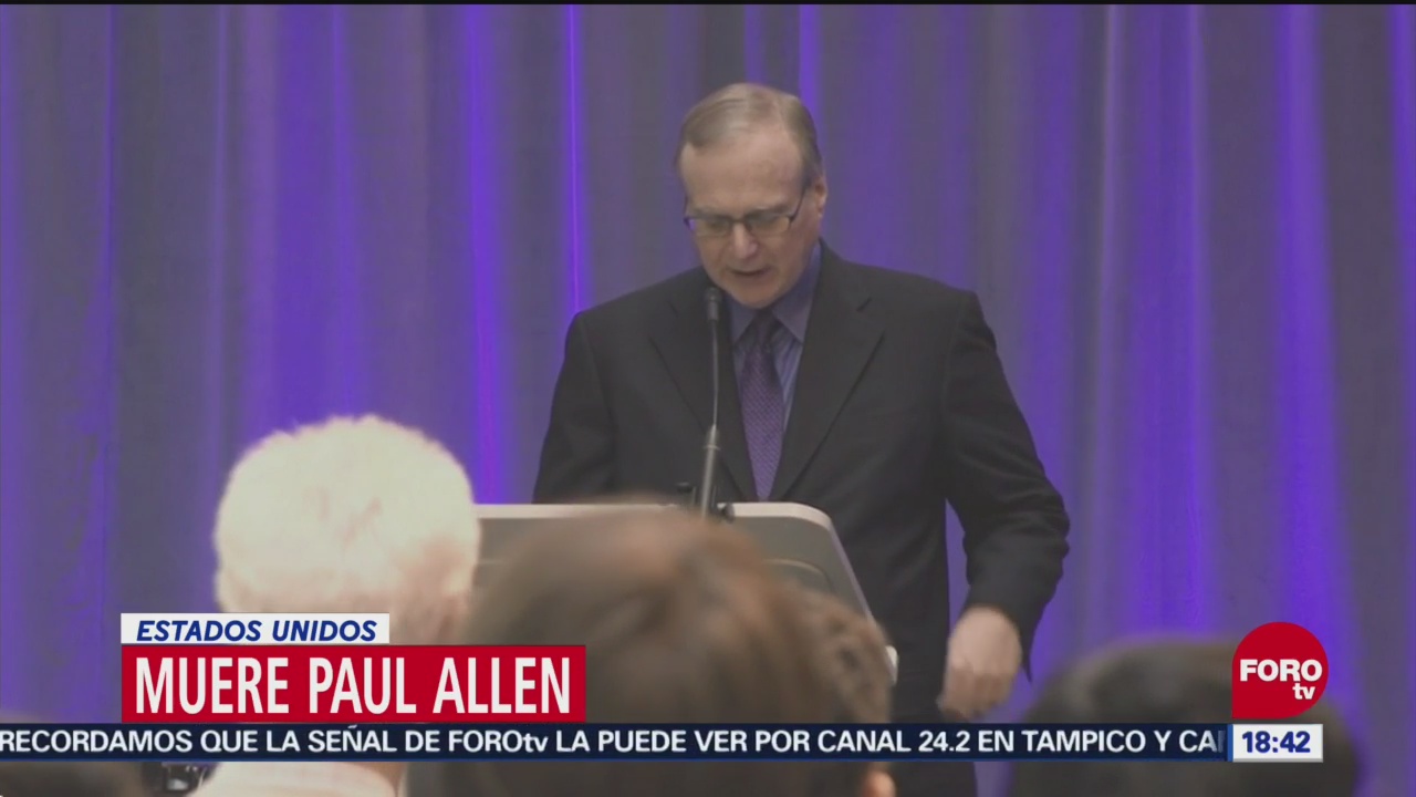 Muere Paul Allen, cofundador de Microsoft