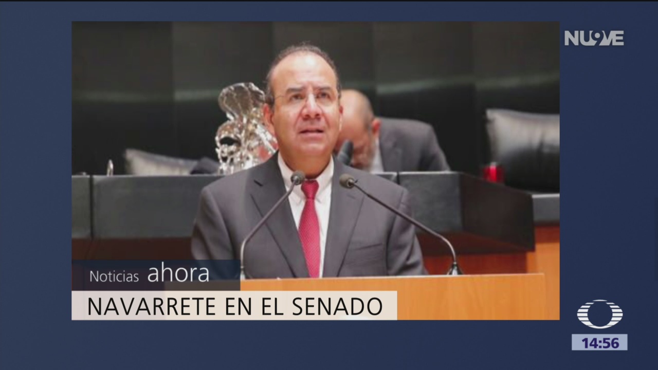 Navarrete Prida comparece en el Senado