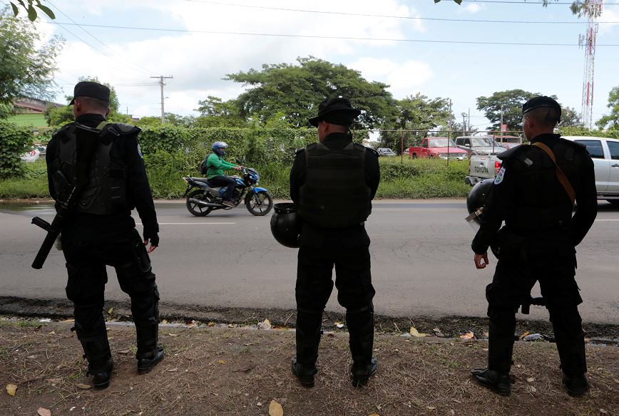 Policía exige permiso para ‘toda movilización’ en Nicaragua