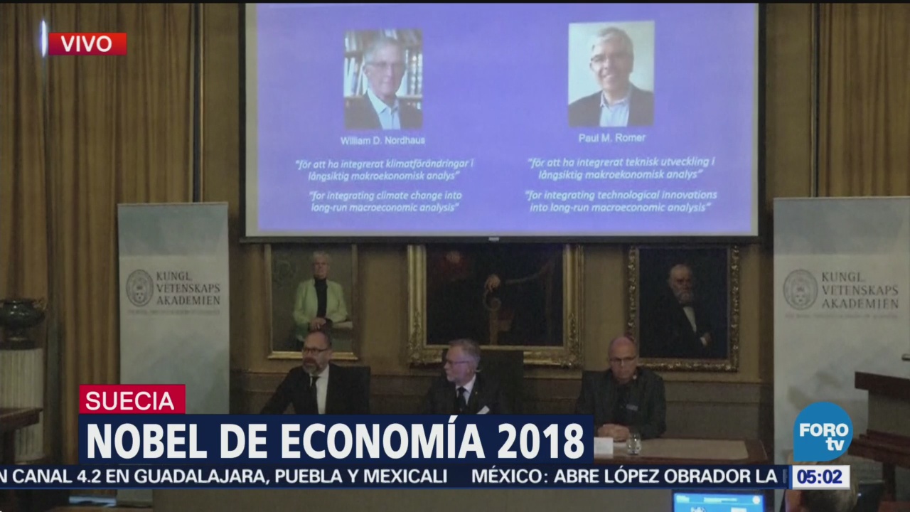 Nobel de Economía 2018 para los estadounidenses