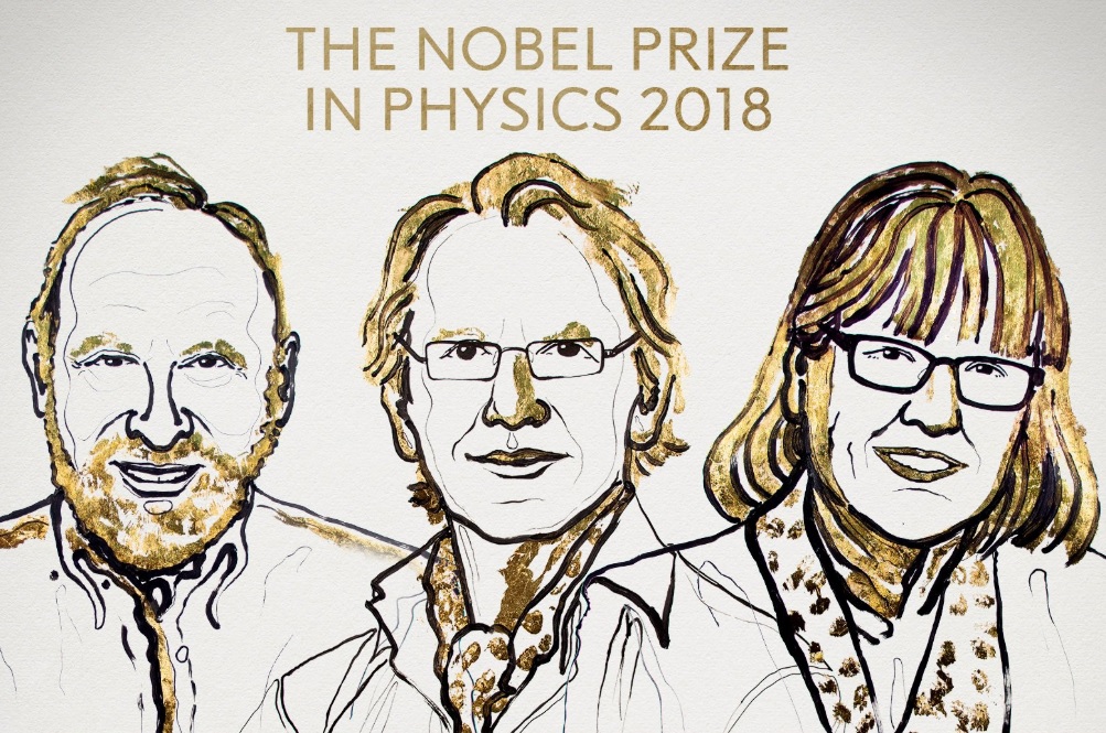 Nobel Física para Ashkin, Mourou y Strickland por invenciones en física láser