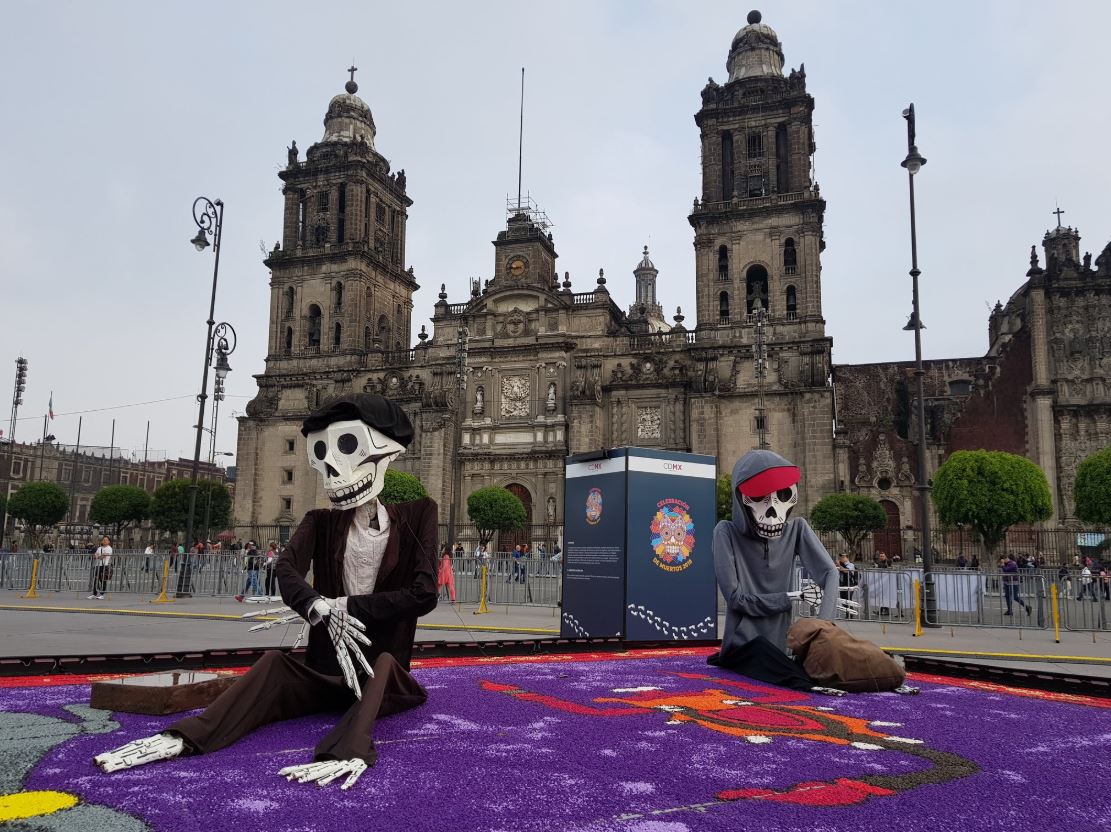  inauguran ofrenda monumental en zocalo de ciudad de mexico