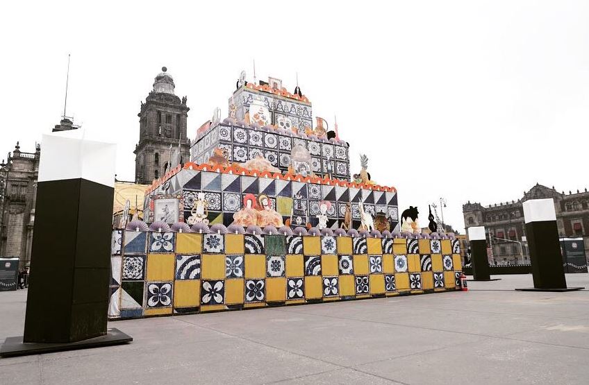  inauguran ofrenda monumental en zocalo de ciudad de mexico