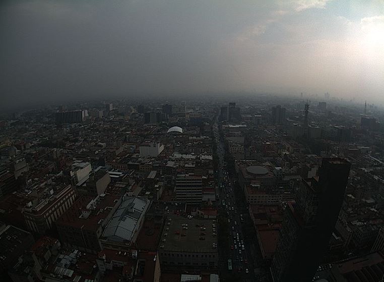 Prevén lluvias y 25 grados centígrados para la Ciudad de México