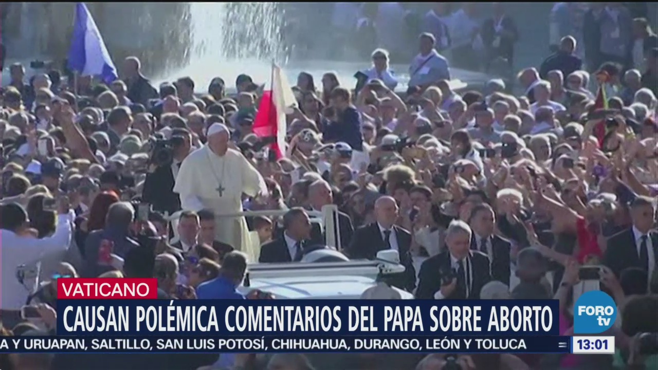 Papa Francisco compara al aborto con un asesinato de mafia