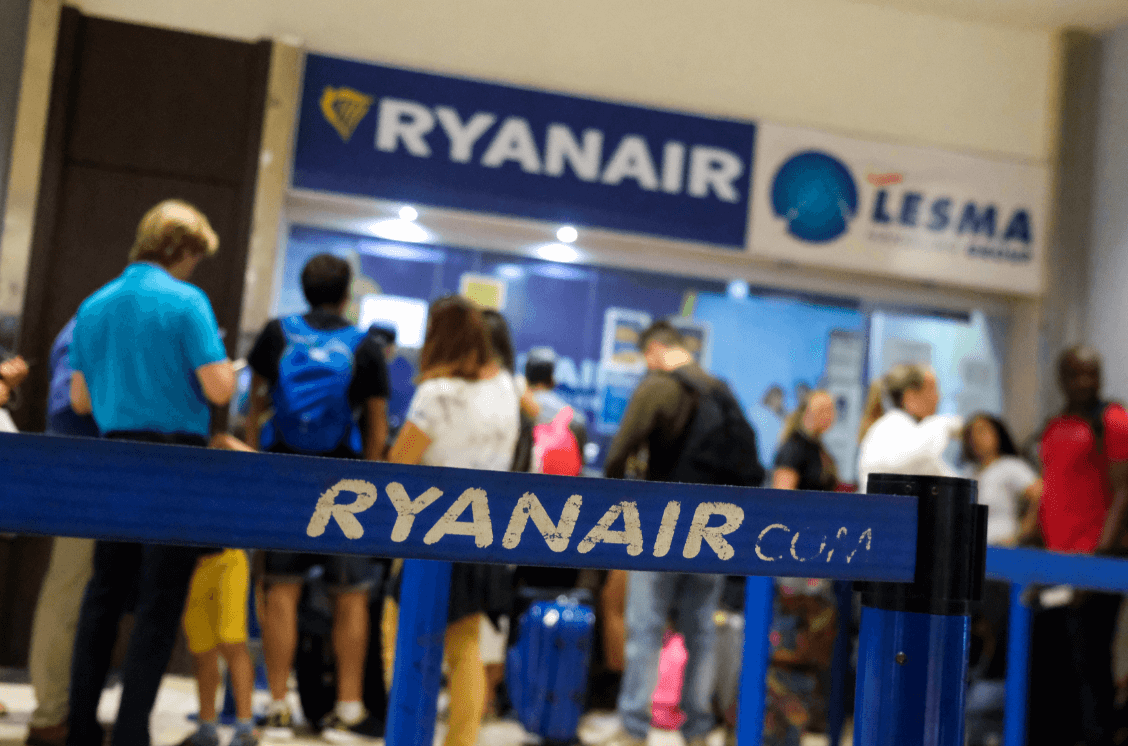Pasajeros afectados por huelga en Ryanair. (Reuters, archivo) 