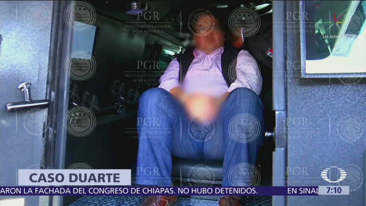 PGR aceptó proceso abreviado contra Javier Duarte