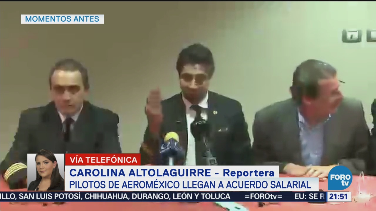 Pilotos Aeroméxico Conjuran Huelga Emplazada Negociando