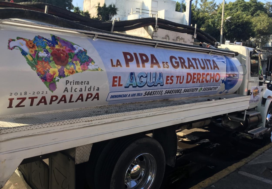 Iztapalapa y Tláhuac se preparan con contenedores y pipas para corte de agua extendido