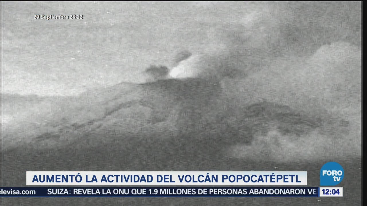 Popocatépetl emite 84 exhalaciones últimas 24 horas