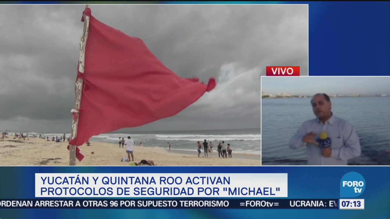 Quintana Roo mantiene protocolos de emergencia por huracán