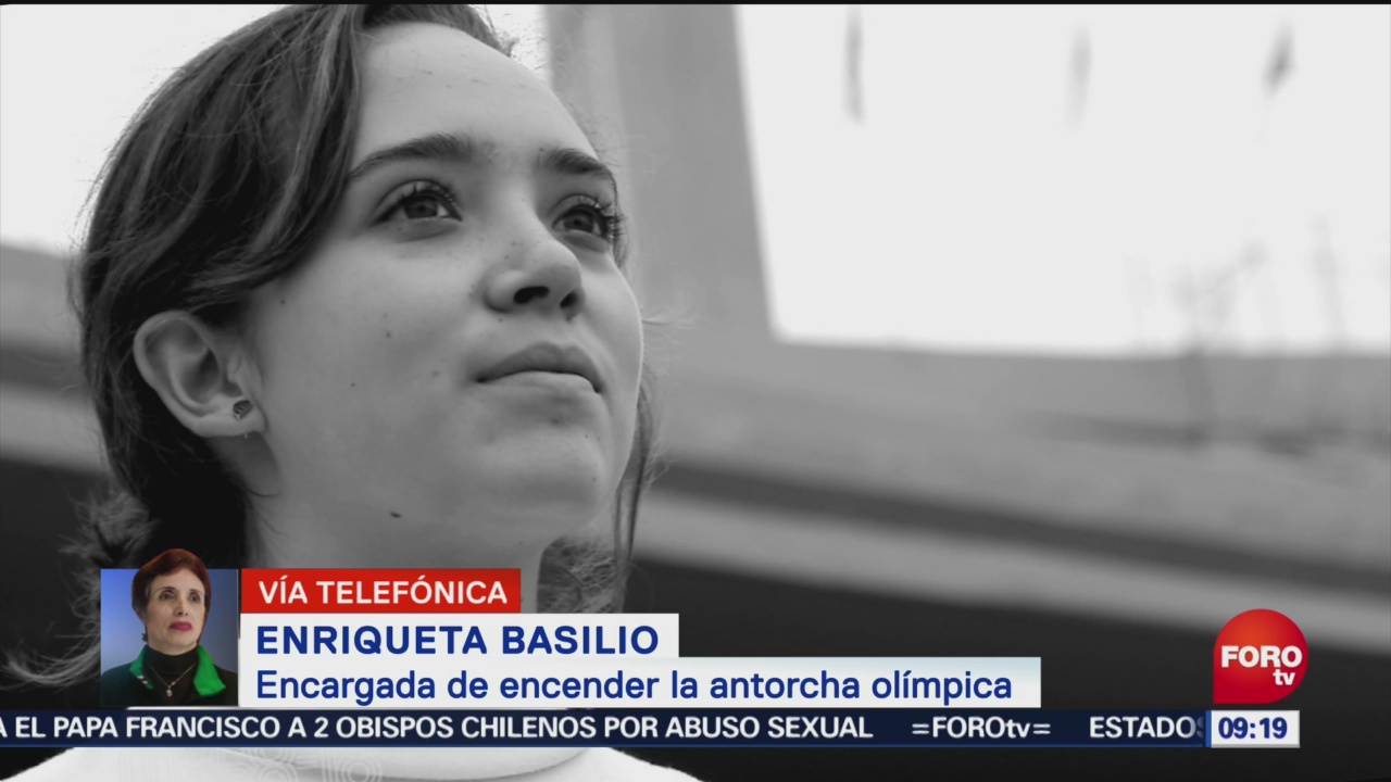 Enriqueta Basilio Enciende Sus Recuerdos Olimpiada En México
