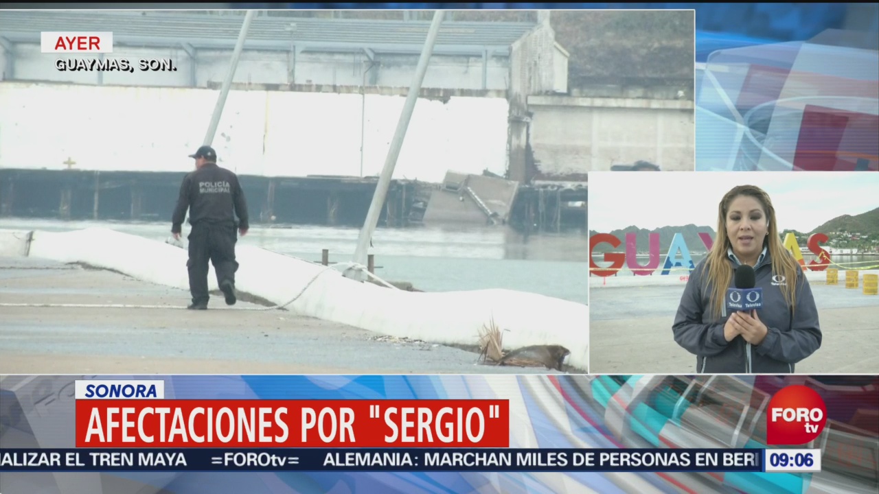Continúan Afectaciones Sergio Sonora Inundaciones