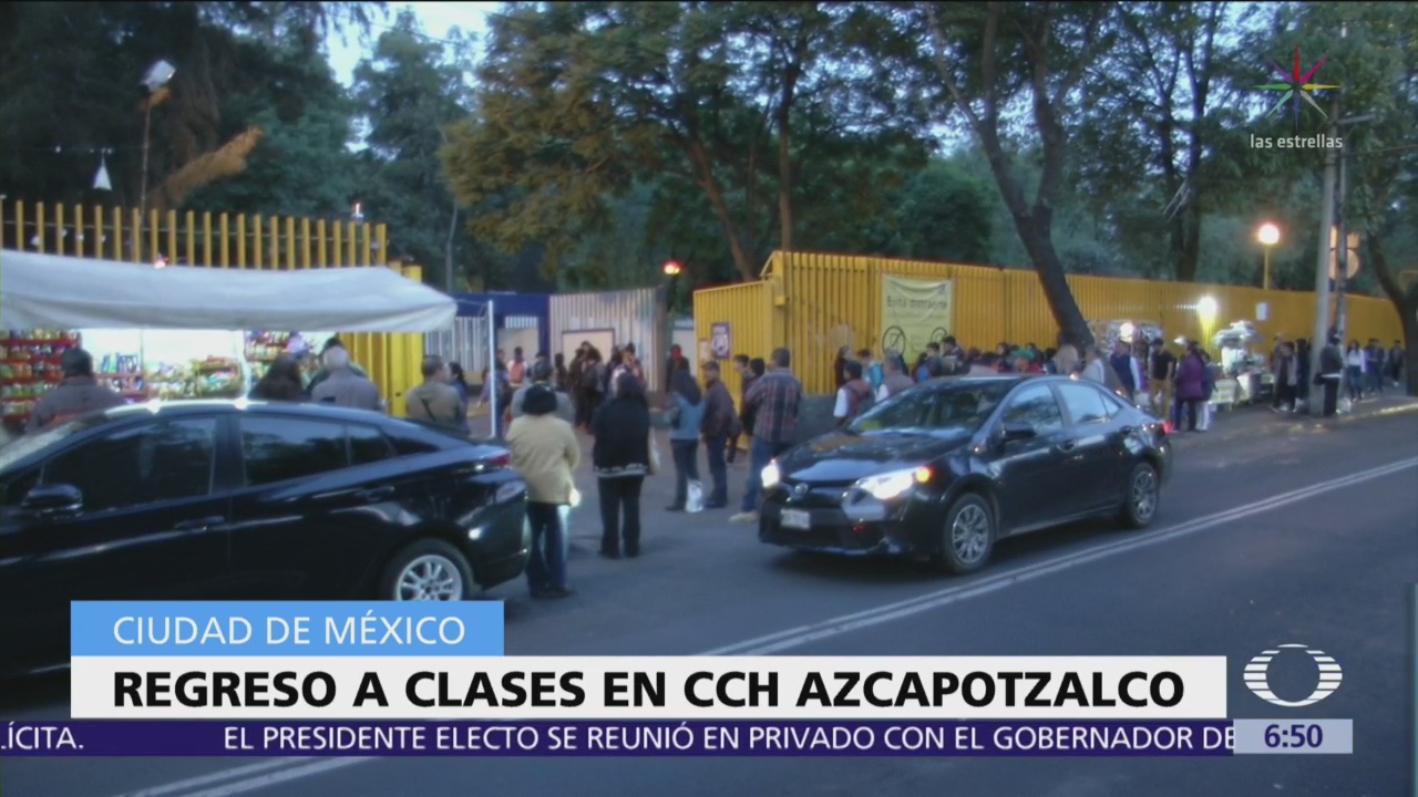 Reanudan la mayoría de las clases del CCH Azcapotzalco