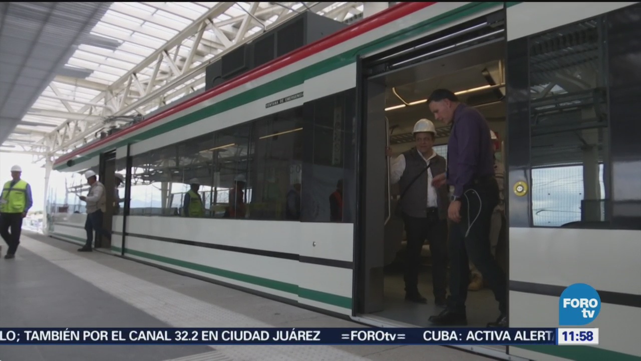 Reportan más de 90% de avance en 5 estaciones del Tren Interurbano