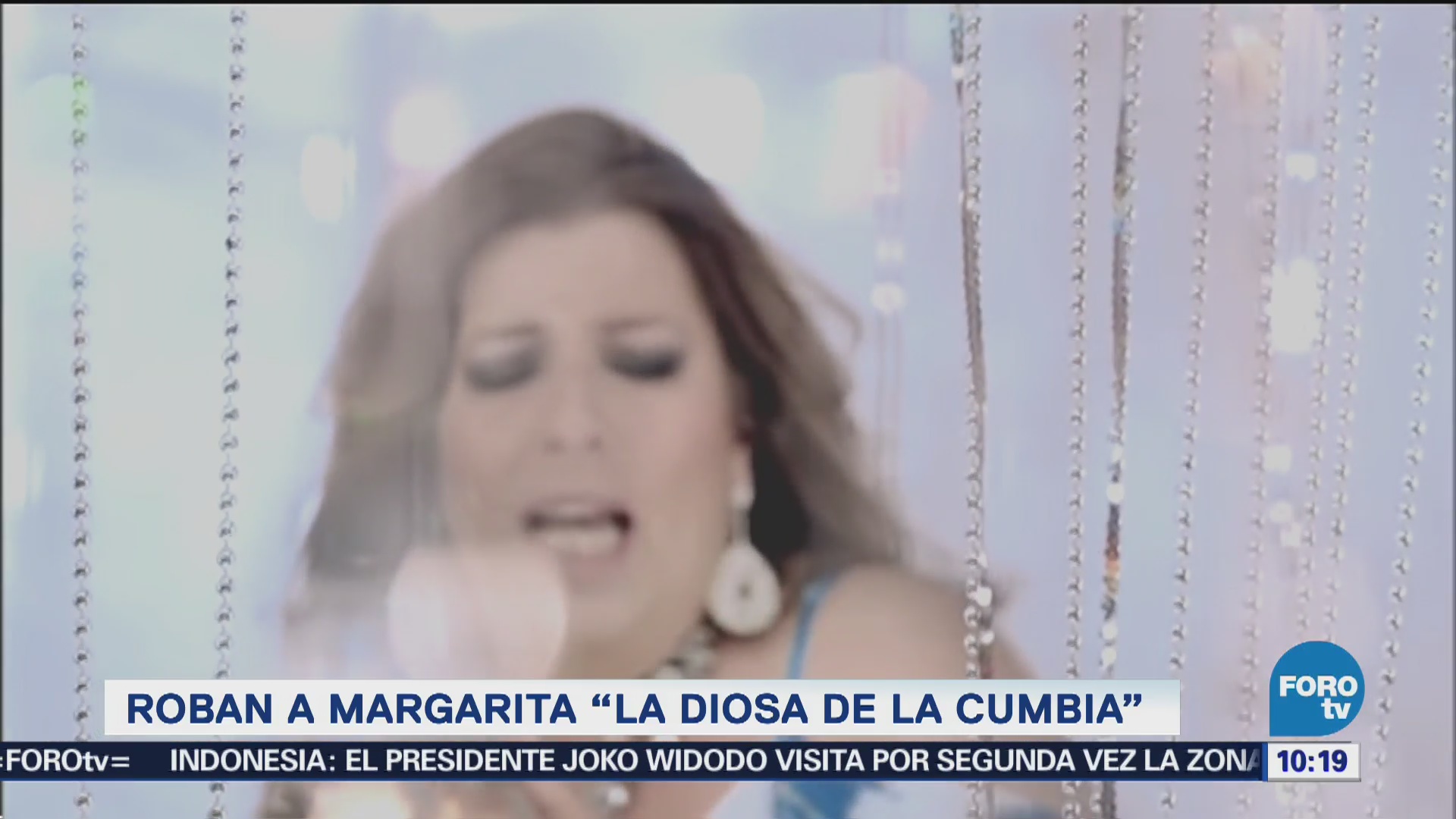 Roban a Margarita La Diosa de la Cumbia