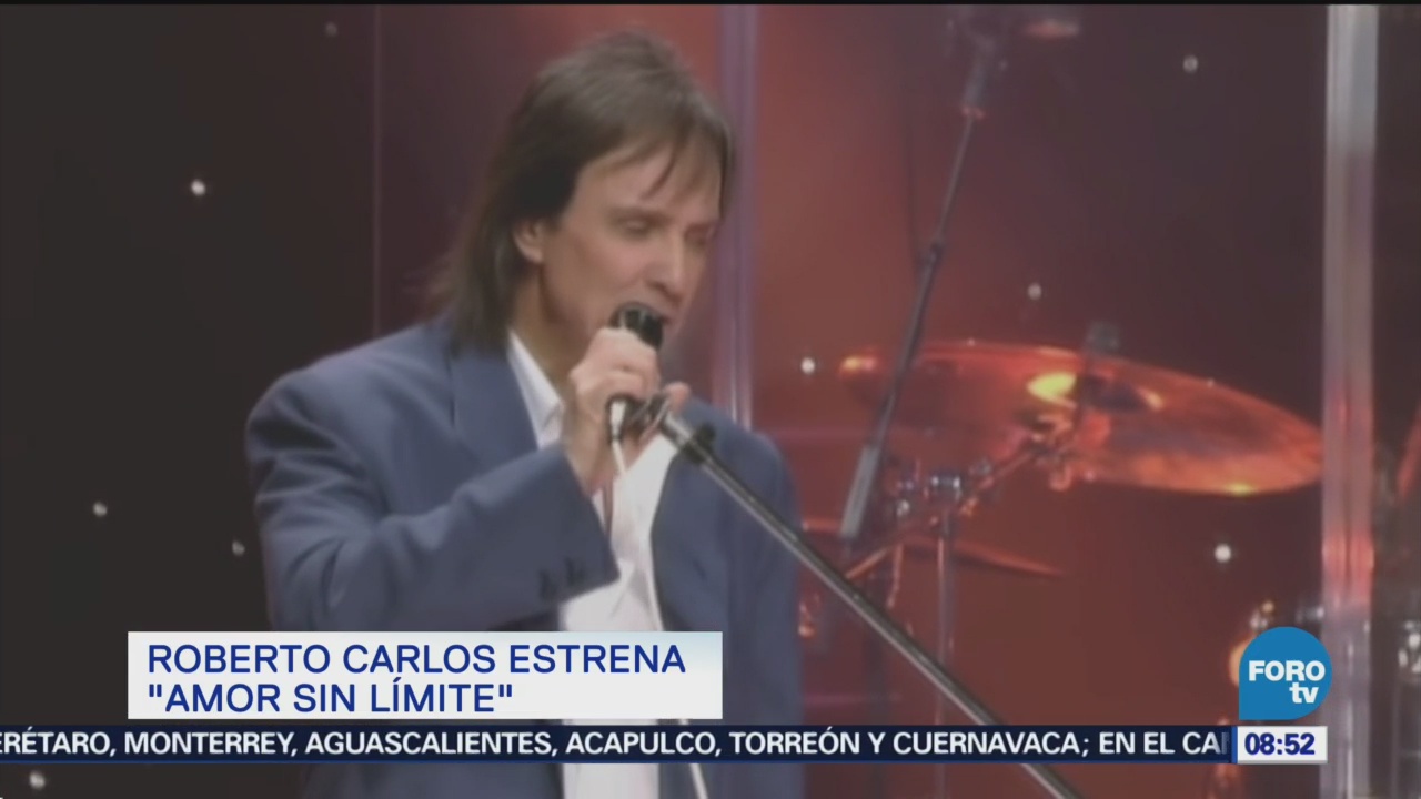 Roberto Carlos estrena álbum Amor sin límite
