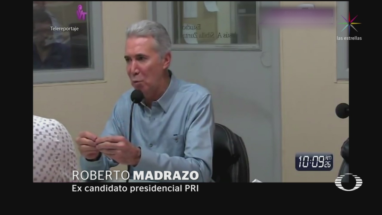 Roberto Madrazo Reaparece Habla Elección Presidencial 2006