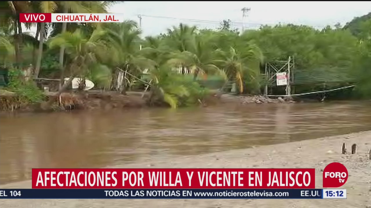 Saldo blanco en Jalisco tras paso de ‘Willa’