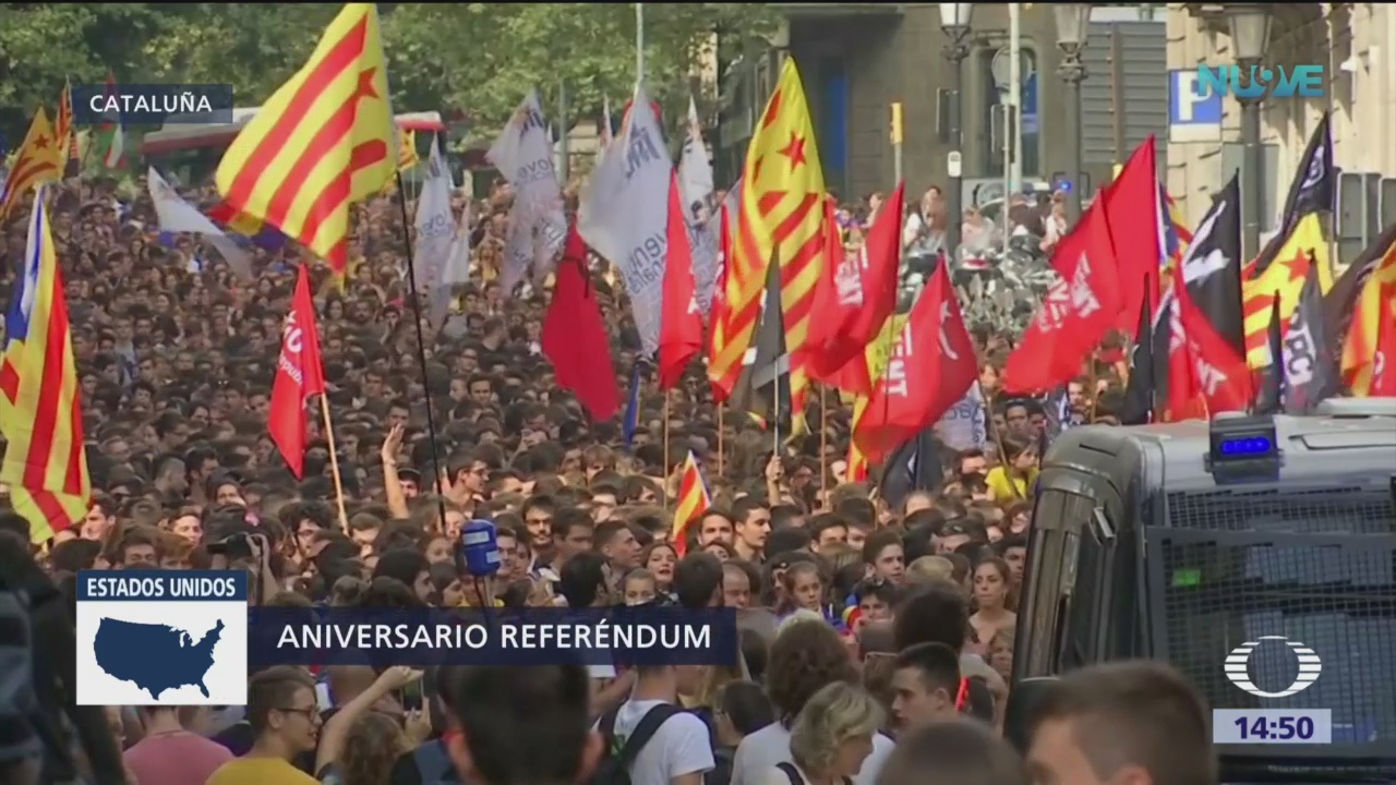 Se cumple un año de referendo independentista en Cataluña