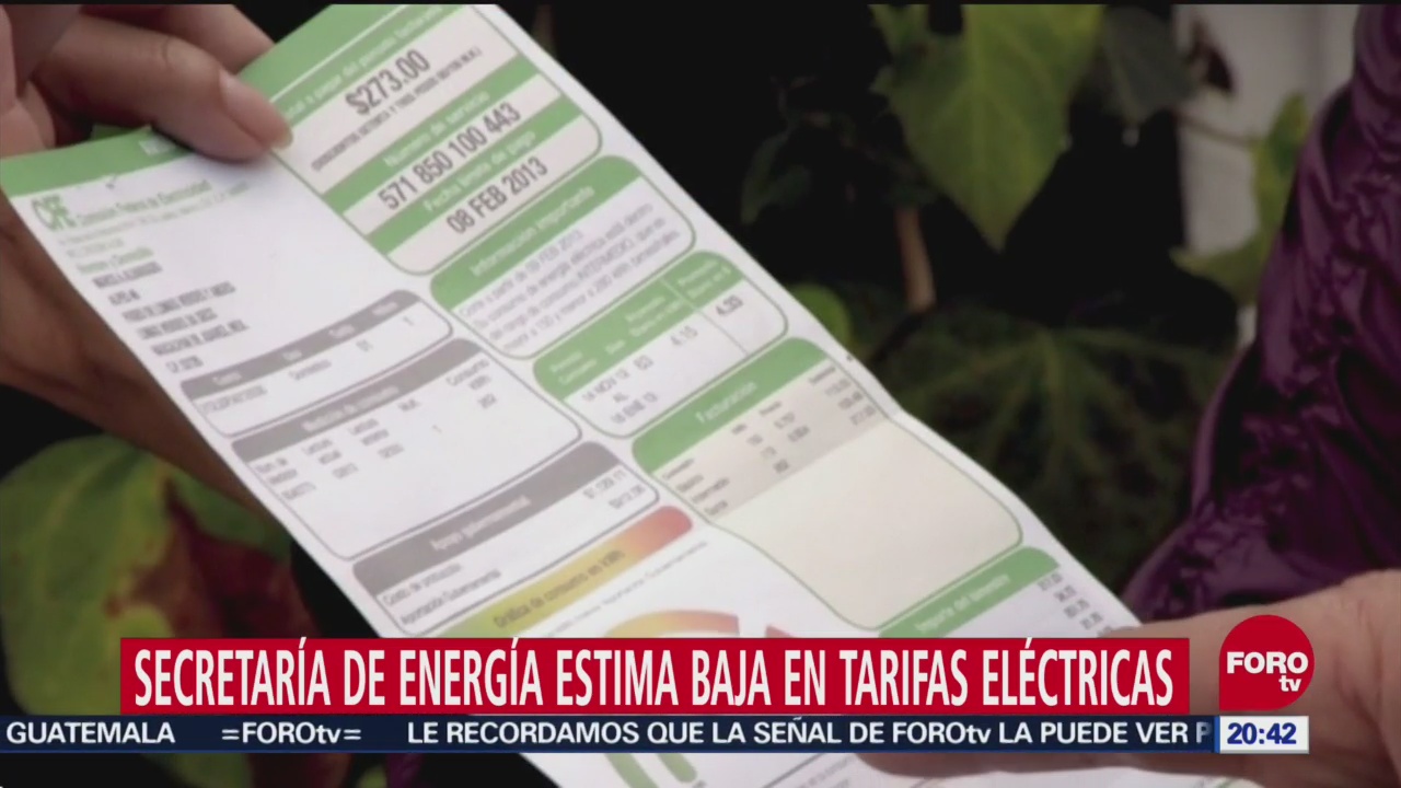 Secretaría De Energía Baja Tarifas Eléctricas
