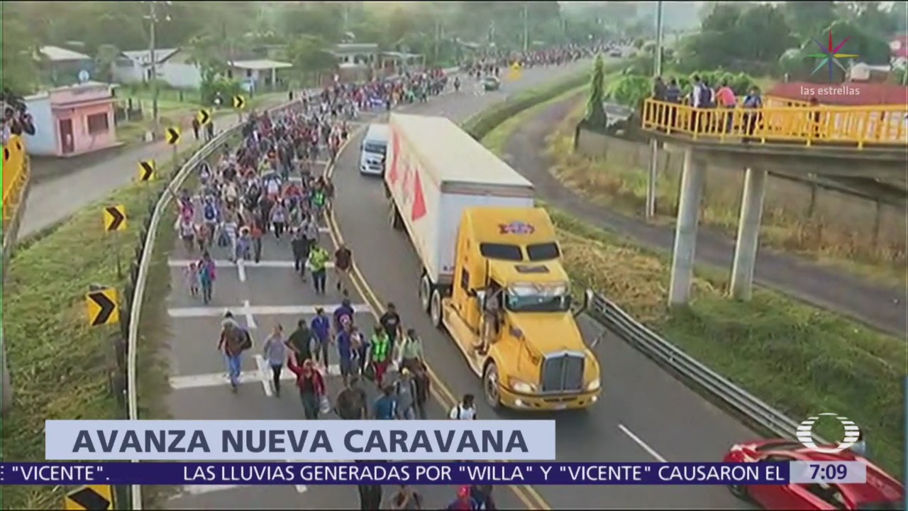 Segunda caravana de migrantes planea entrar a México por Petén