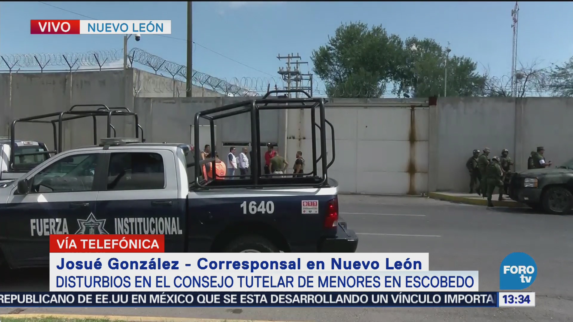 Siguen disturbios dentro del tutelar de menores en Escobedo, Nuevo León
