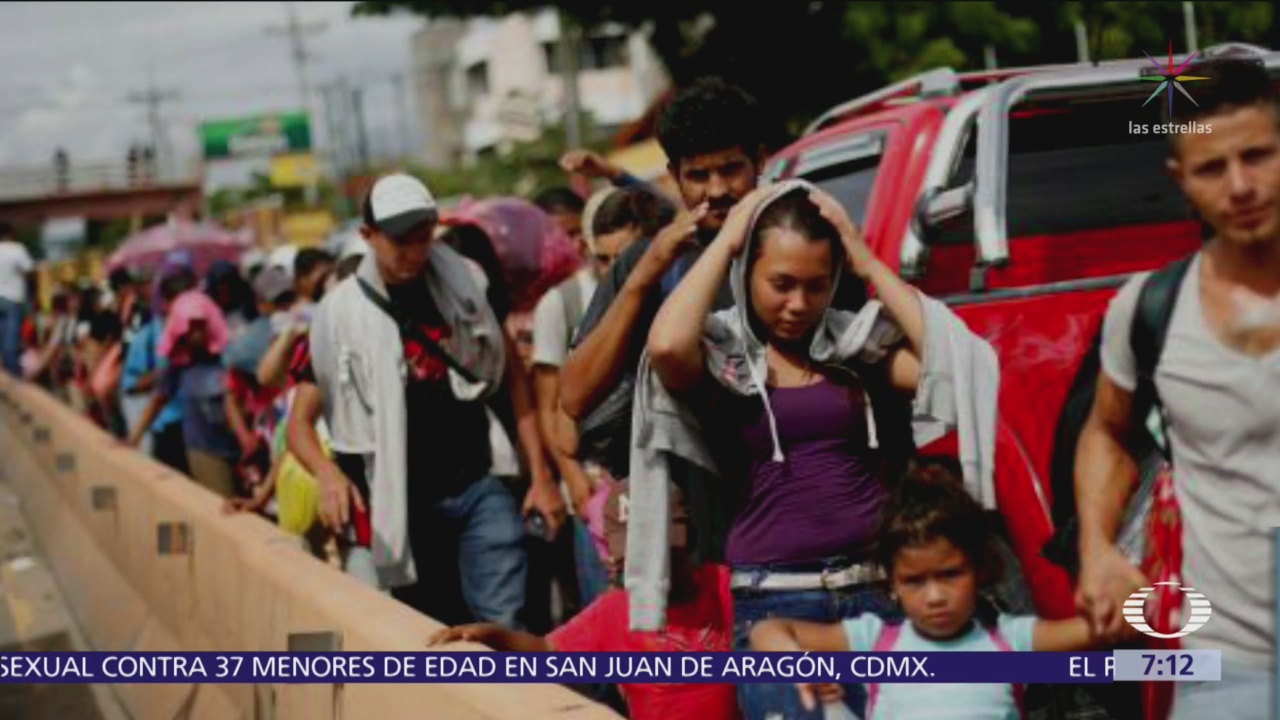 Suman 7 mil migrantes de la caravana en Tapachula, Chiapas