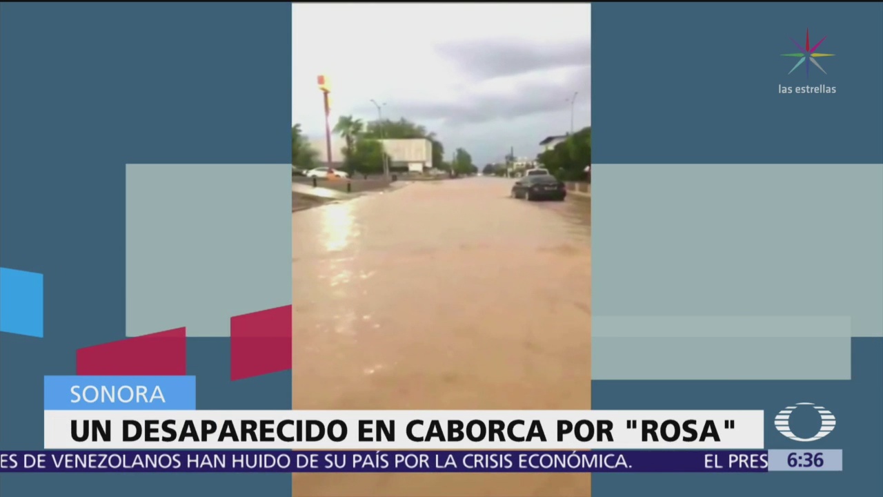 Suspenden clases en 11 municipios de Sonora por Rosa