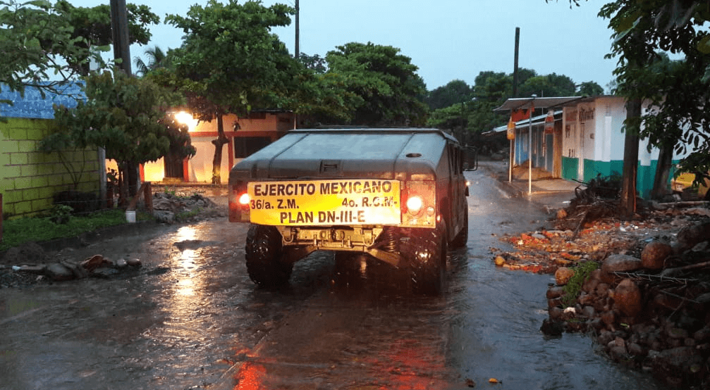 Chiapas suspende clases en 41 municipios por lluvias de Michael