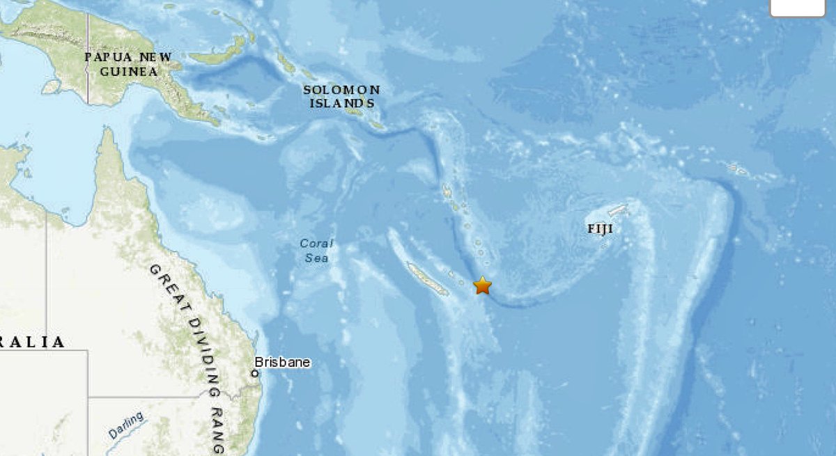 Dos terremotos sacuden Nueva Caledonia, en el Pacífico Sur